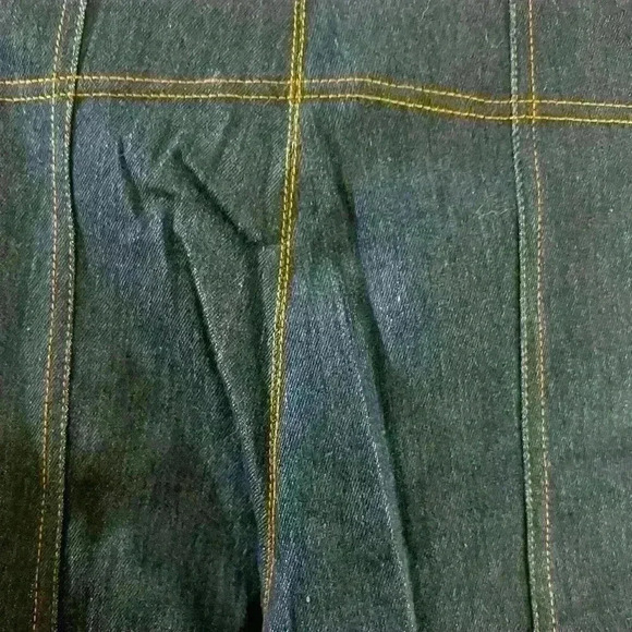 Unique Vintage 1950's retro high waisted double zipper capris XS-Size 2 - Picture 5 of 6